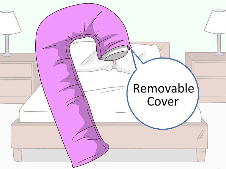 Pillow should have a removable cover